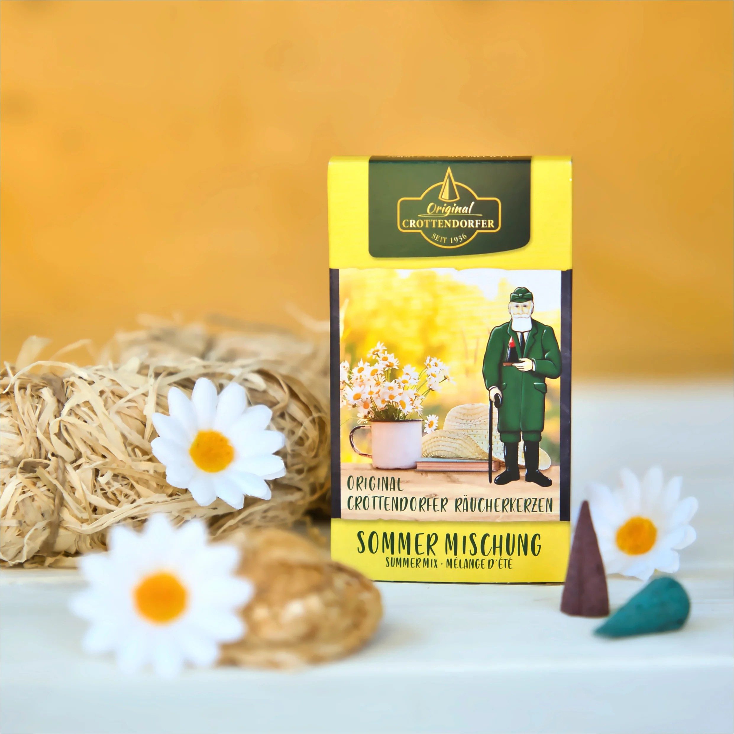 Crottendorfer Duftkerze Crottendorfer Räucherkerzen Sommer Mischung (24 Stü günstig online kaufen