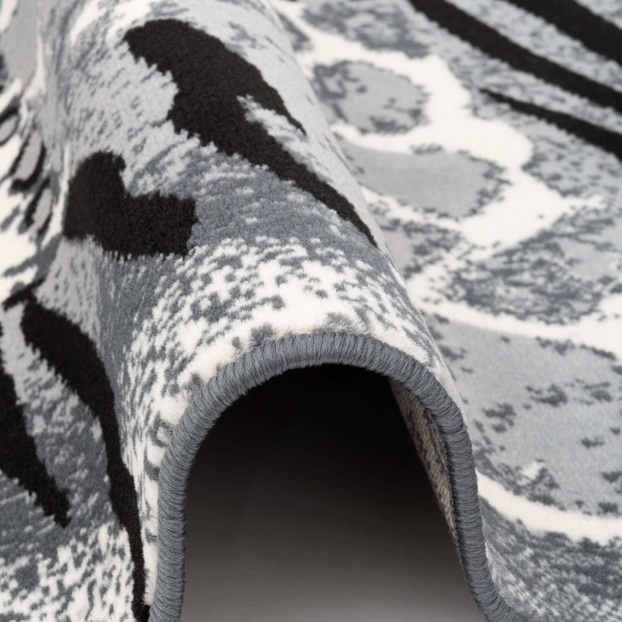 Pergamon Designteppich Designer Teppich Samba Modern Safari, Rechteckig, Höhe: 6 mm