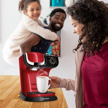 BOSCH Kaffeevollautomat My Way 2 Kapselmaschine einfache Zubereitung, mit Wasserfilter,über 70 Getränke, Personalisierung, vollautomatisch