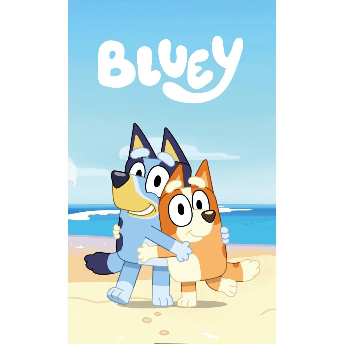 Bluey Handtücher Bluey Handtuch 30x50cm – Weiches Tuch für Kinder, 100% Bau günstig online kaufen