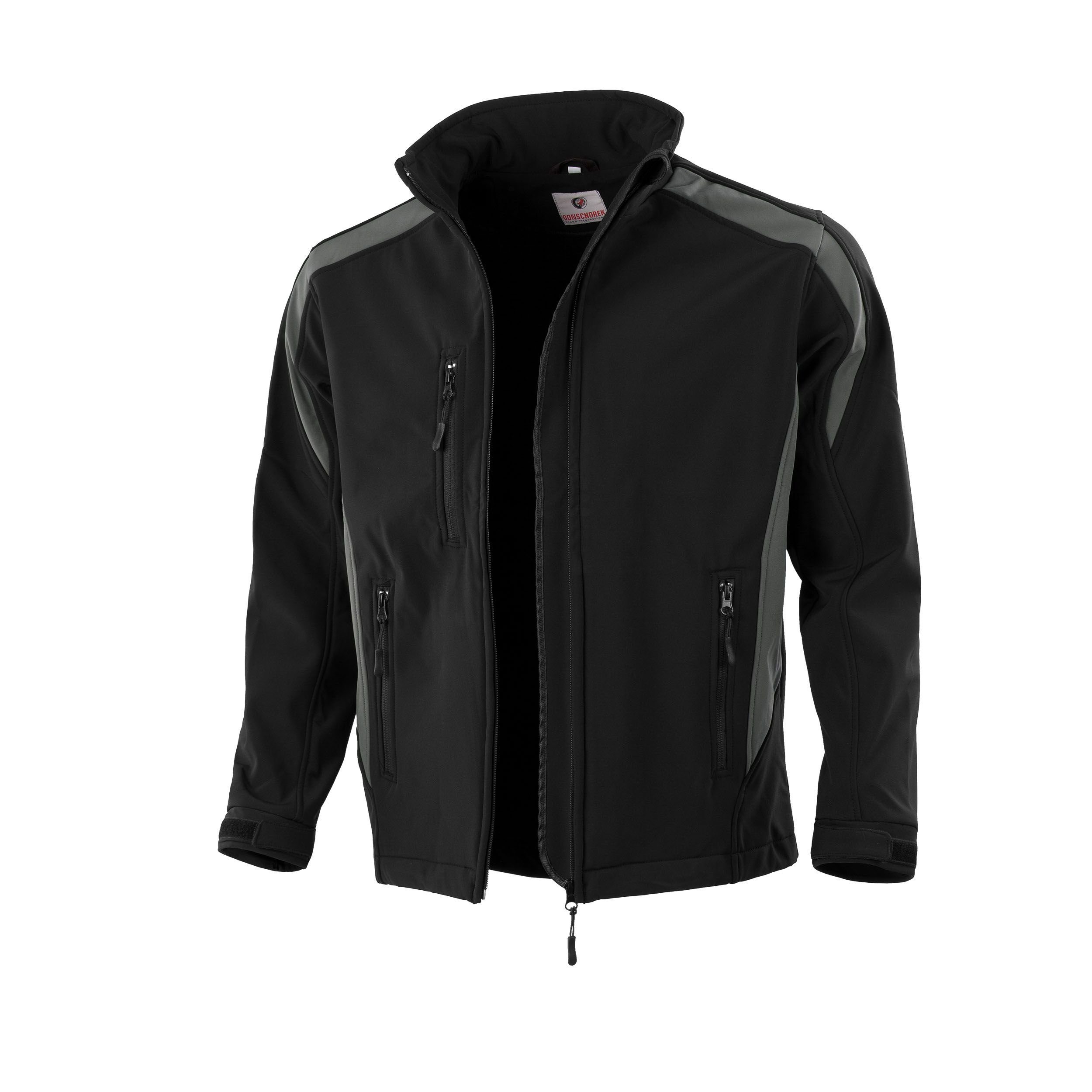 Qualitex Workwear Softshelljacke wasserabweisende Outdoor-Arbeitsjacke - günstig online kaufen