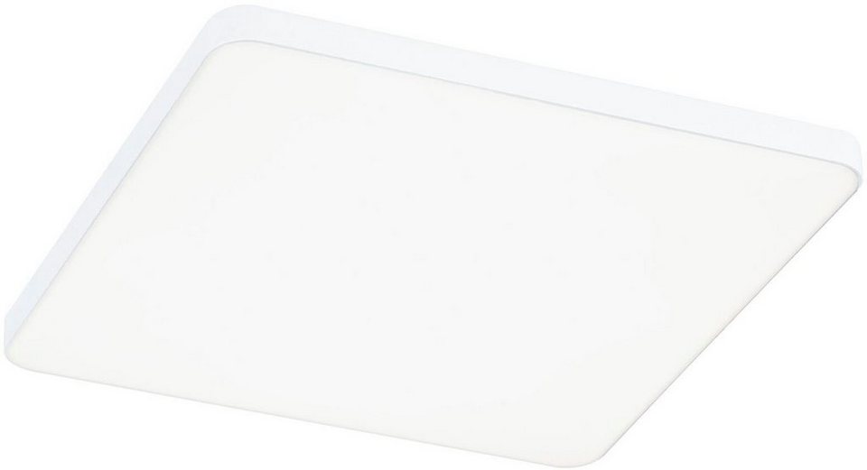 Paulmann LED Einbauleuchte Veluna VariFit Edge IP44 eckig 160x160mm 1100lm  4000K Weiß dimmbar, LED fest integriert, Neutralweiß, LED Einbaupanel IP44  eckig 160x160mm 1100lm 4000K Weiß dimmbar, Flexibler Einbau mit stufenlos  verstellbaren Klemmfedern