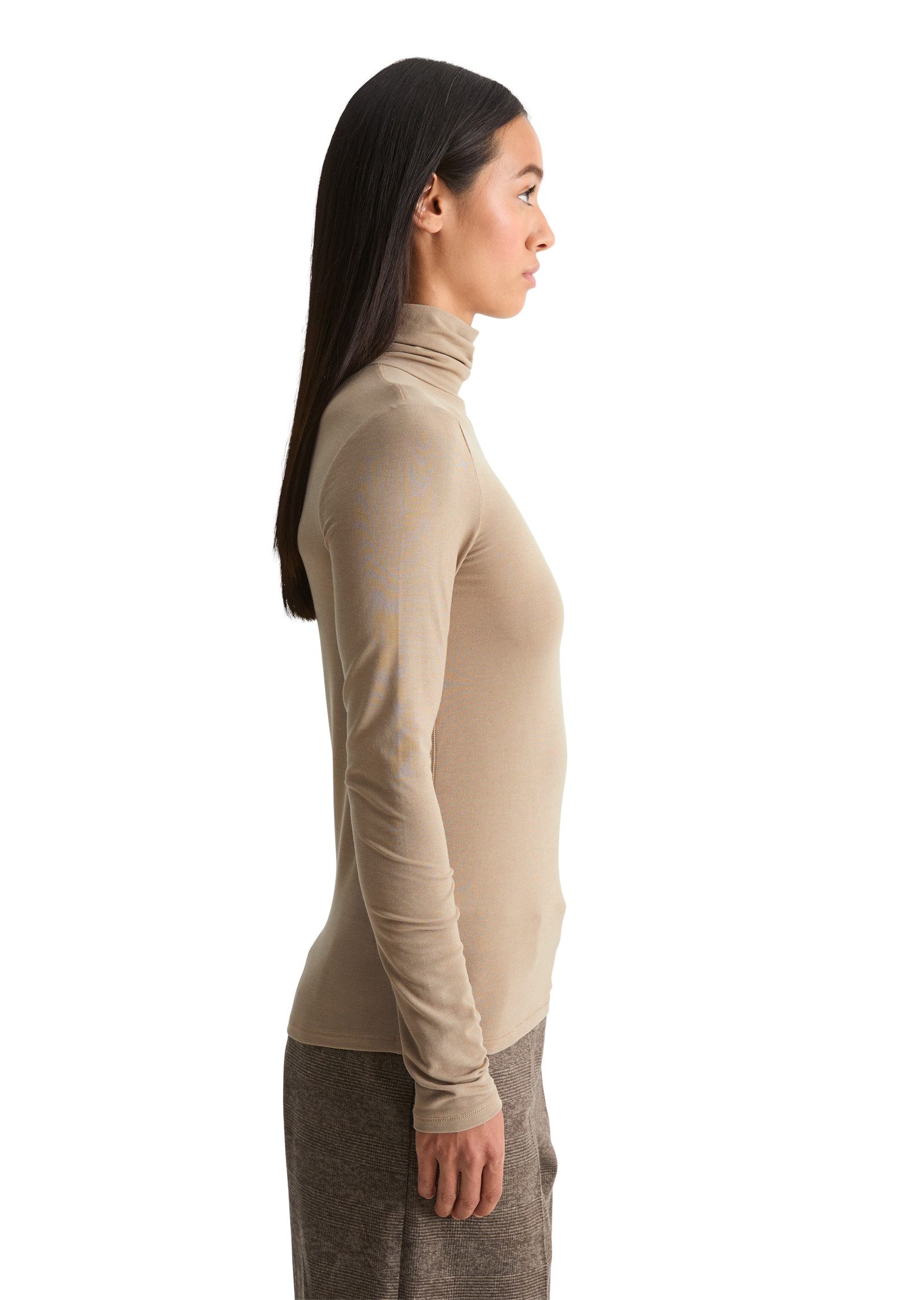 Marc O'Polo Langarmshirt aus TENCEL™ Modal-Stretch – Bild 2 von 5