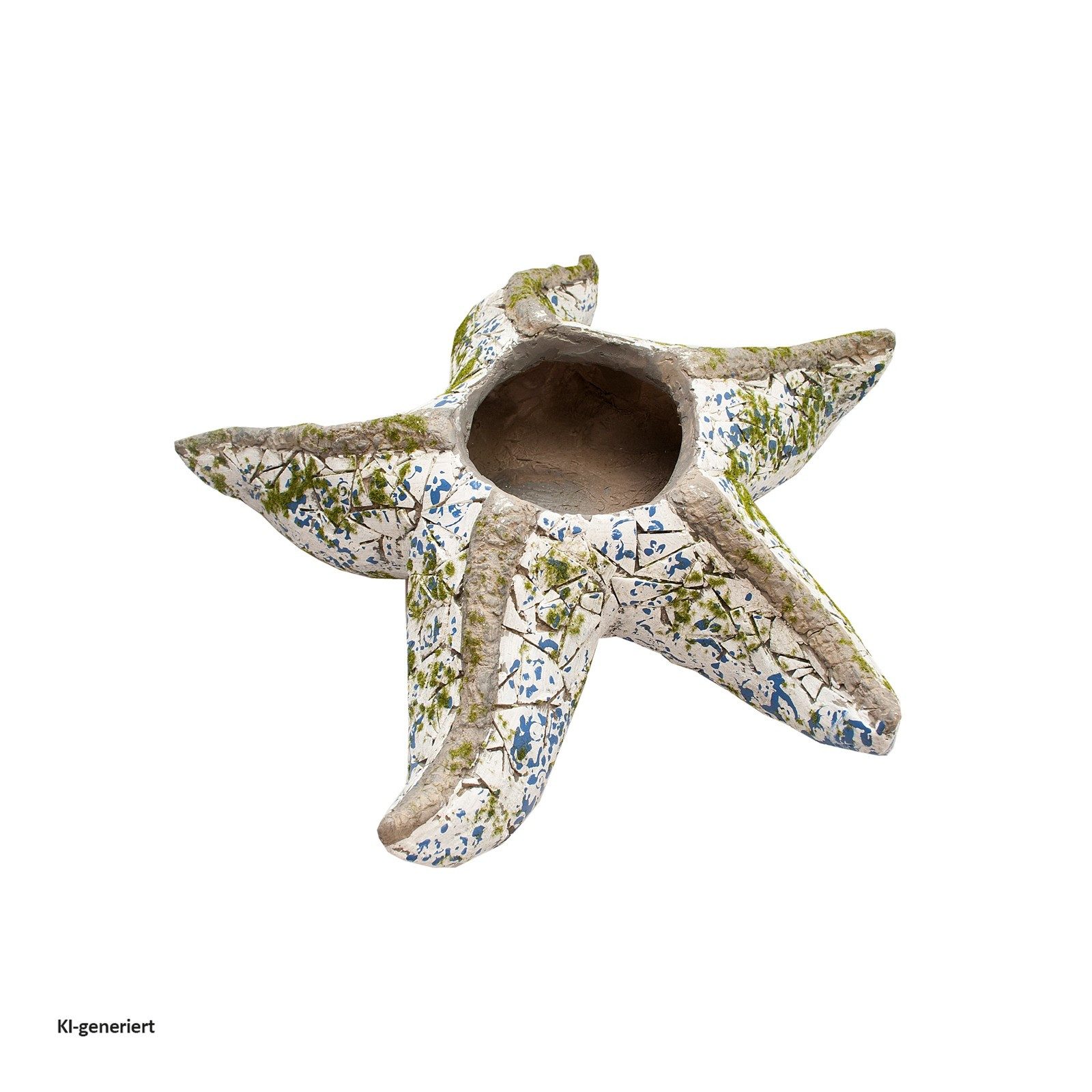 HTI-Line Tierfigur Pflanzgefäß Mosaik Seestern (1 St., Pflanzgefäß)