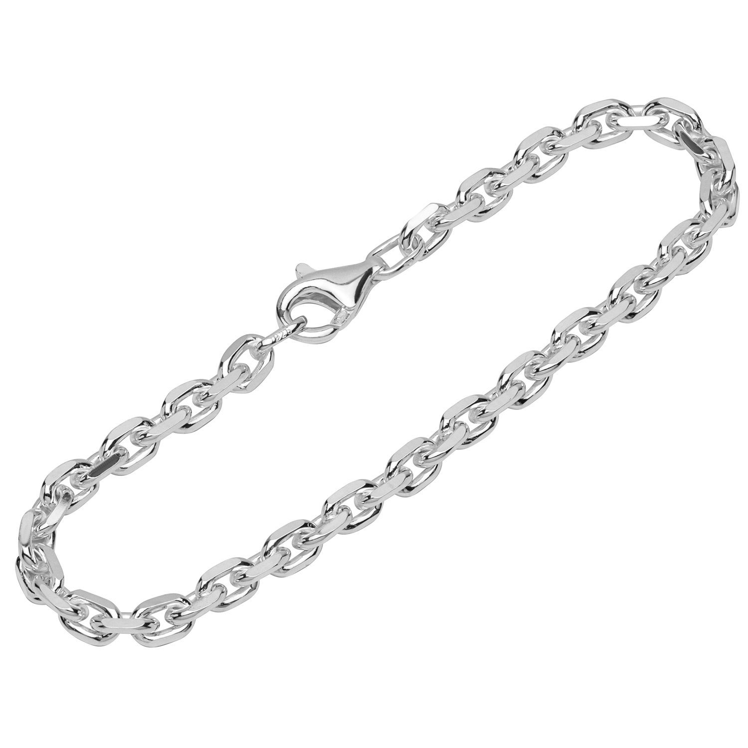 NKlaus Silberarmband Armband 925 Stück), 4 Ankerkette 19cm (1 in fach Germany Silber Made Sterling