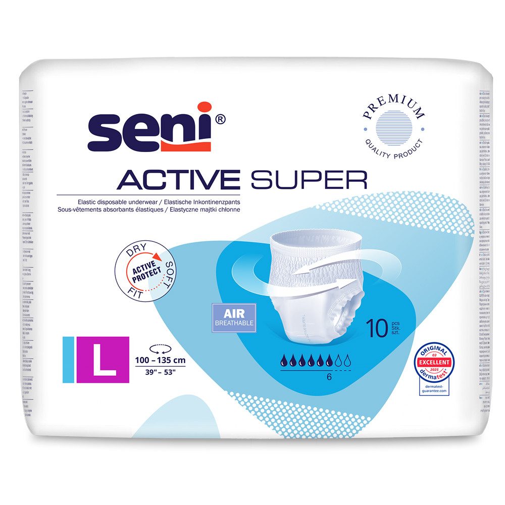 Inkontinenz-Pants Seni Active Super Large Inkontinenzslip (1x10 Stk.