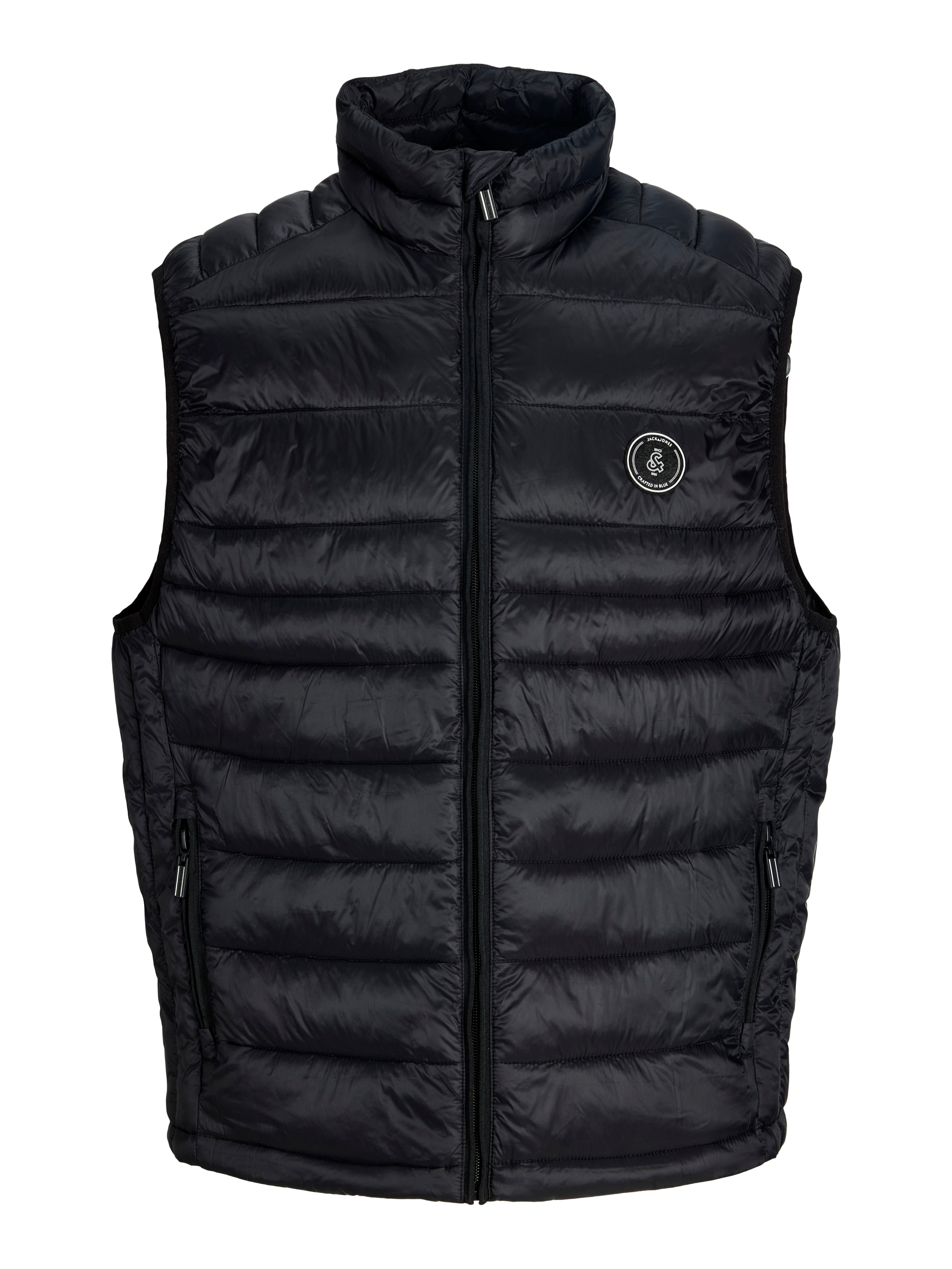 Jack & Jones Steppweste JJEKINGSLEY LIGHT BODYWARMER COLLAR NOOS Kunstfaser, regular fit
