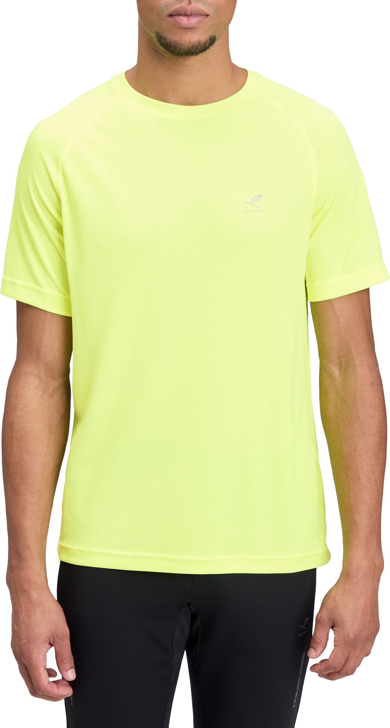Energetics Laufshirt He.-T-Shirt Martin II SS M mit Rundhalsausschnitt, Kurzarm-Design, schnell trocknend