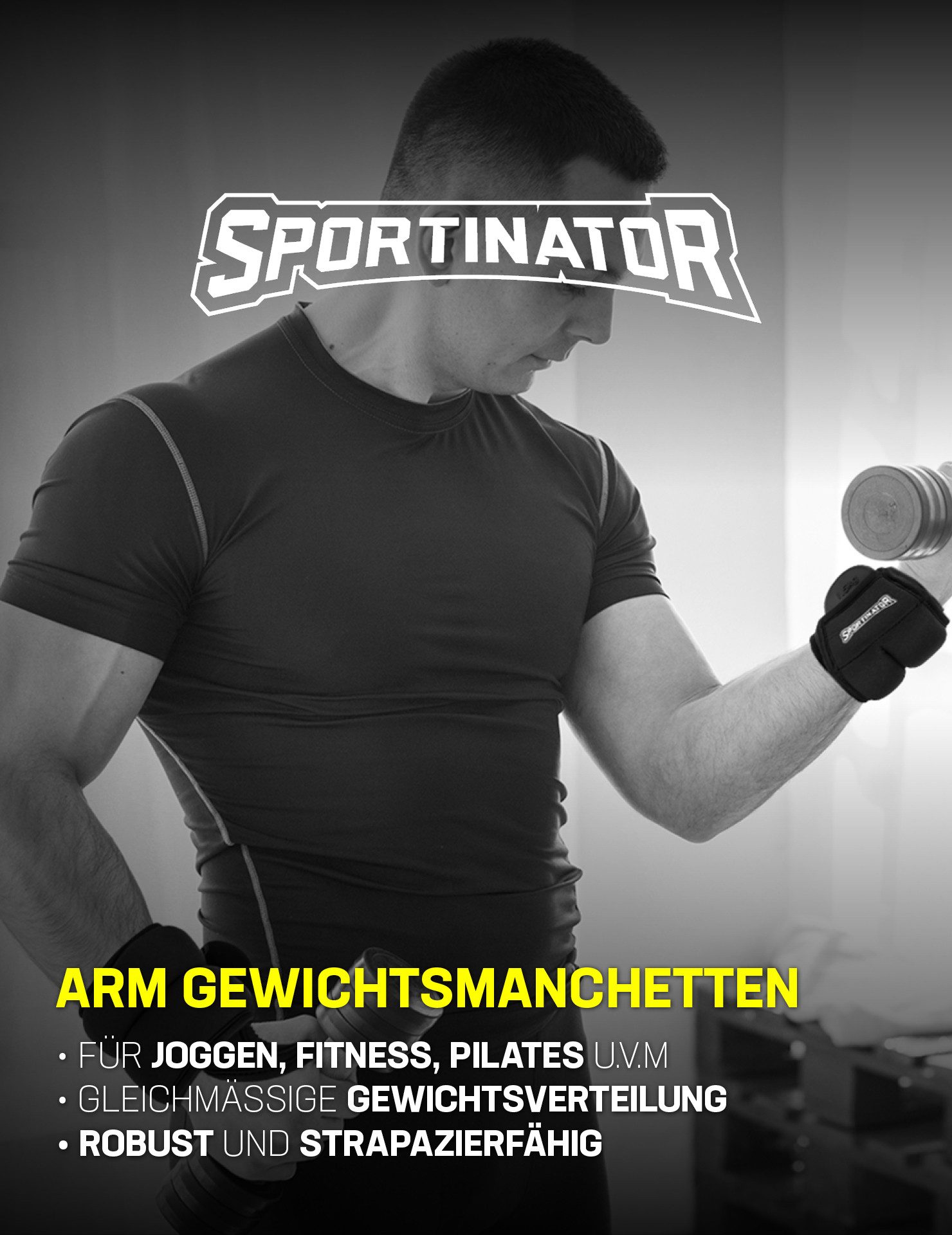 Sportinator Gewichtsmanschette Premium Arm Gewichtsmanschetten