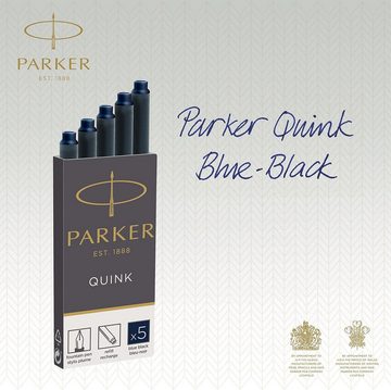 Parker QUINK Tintenpatrone (QUINK PARKER lange Nachfüllpatrone)