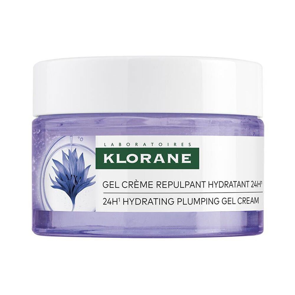 KLORANE Augencreme BIO CORNFLOWER & HYALURONACID Gelcreme für Gesicht und Augen