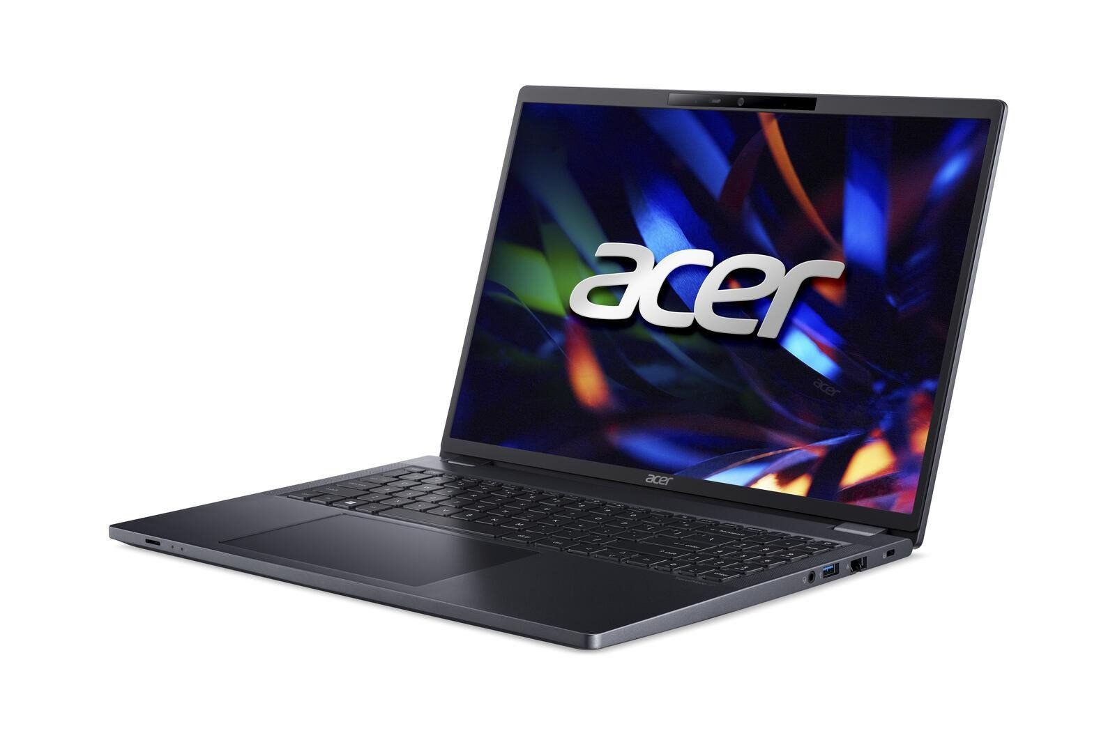 Acer TravelMate P4 Intel Core i7-1355U 5,0 GHz 10-Core IPS Display, Webcam Notebook (40,6 cm/16 Zoll, Intel Core i7 1355U, Iris Xe Graphics, 16 GB, 512 GB SSD, Tastaturbeleuchtung, LTE, Fingerabdrucksensor, IR-Kamera)