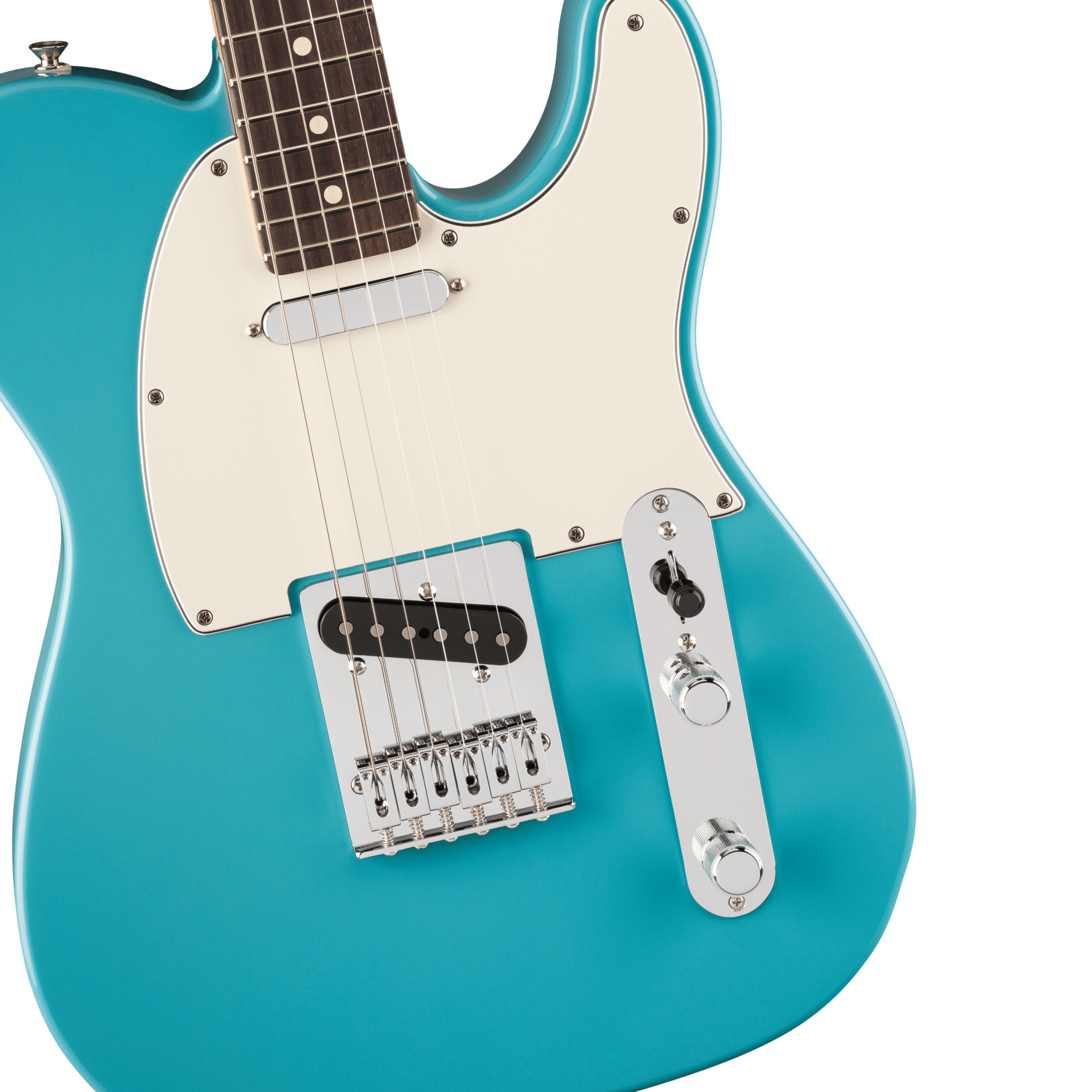 Fender E-Gitarre, E-Gitarren, T-Modelle, Player II Telecaster RW Aquatone Blue - E-Gitarre