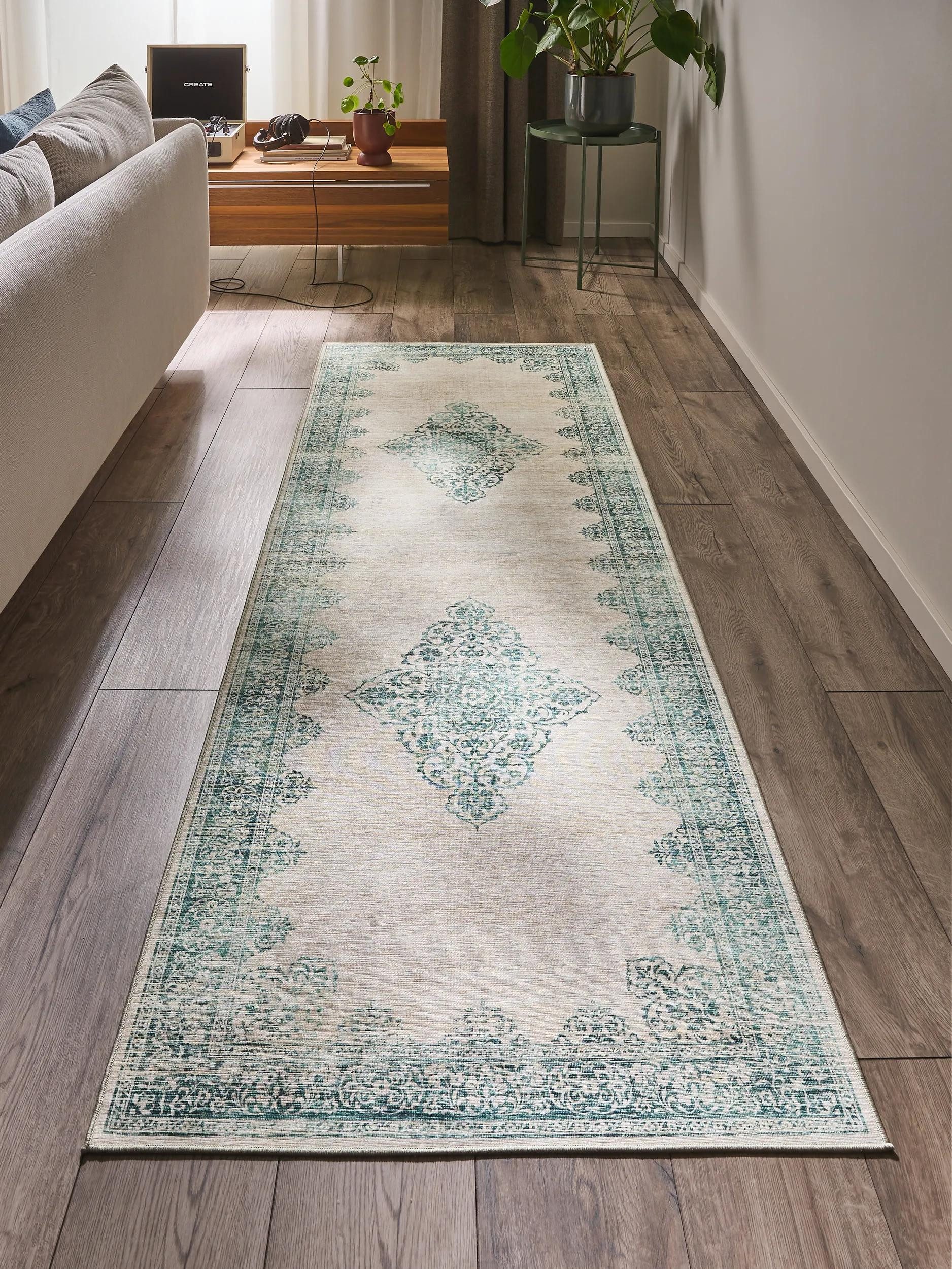 benuta Läufer Laury, rechteckig, Höhe: 5 mm, Kunstfaser, Berber, Ethno-Style, Wohnzimmer