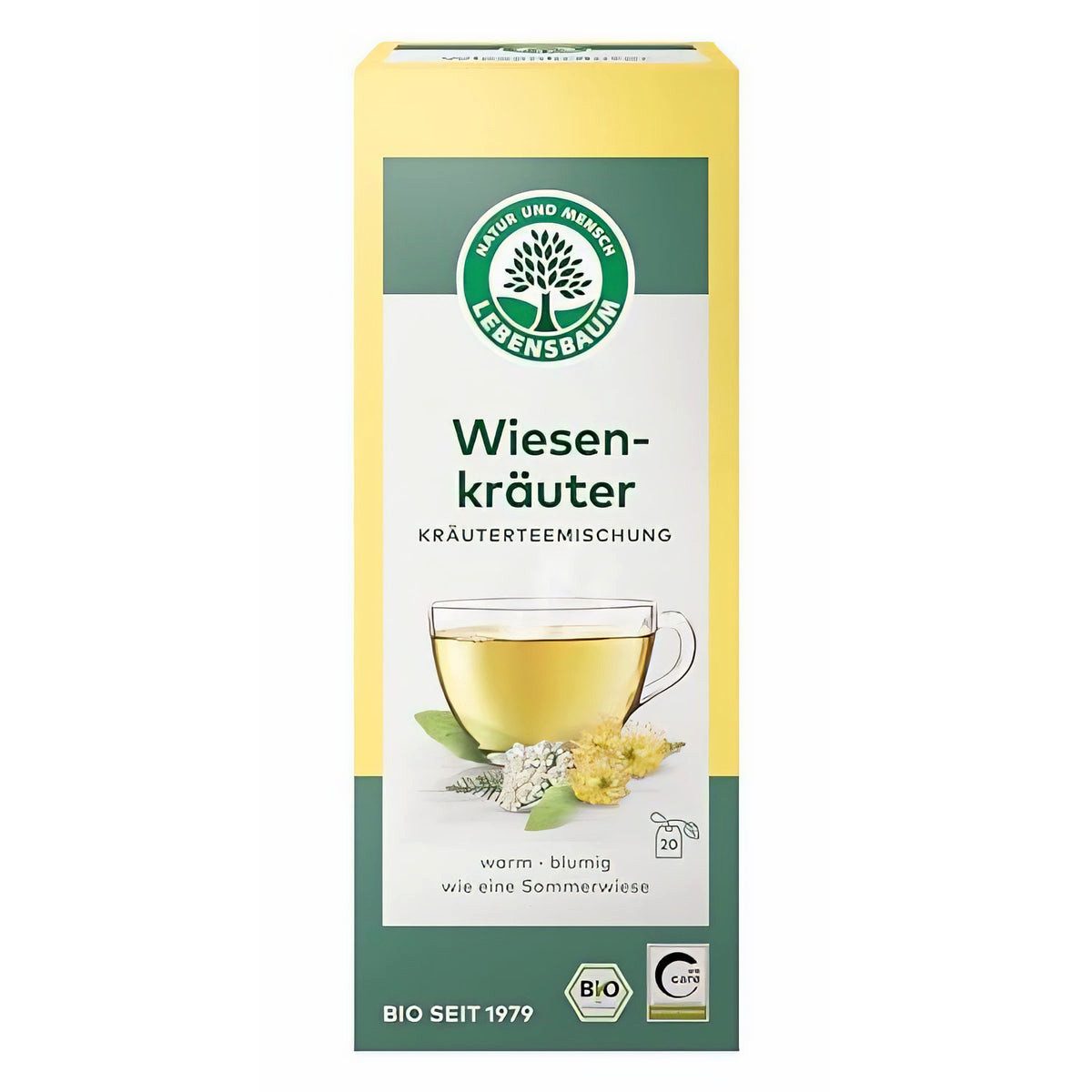 leben Tee Lebensbaum Wiesenkräuter, Bio Kräutertee-Mischung
