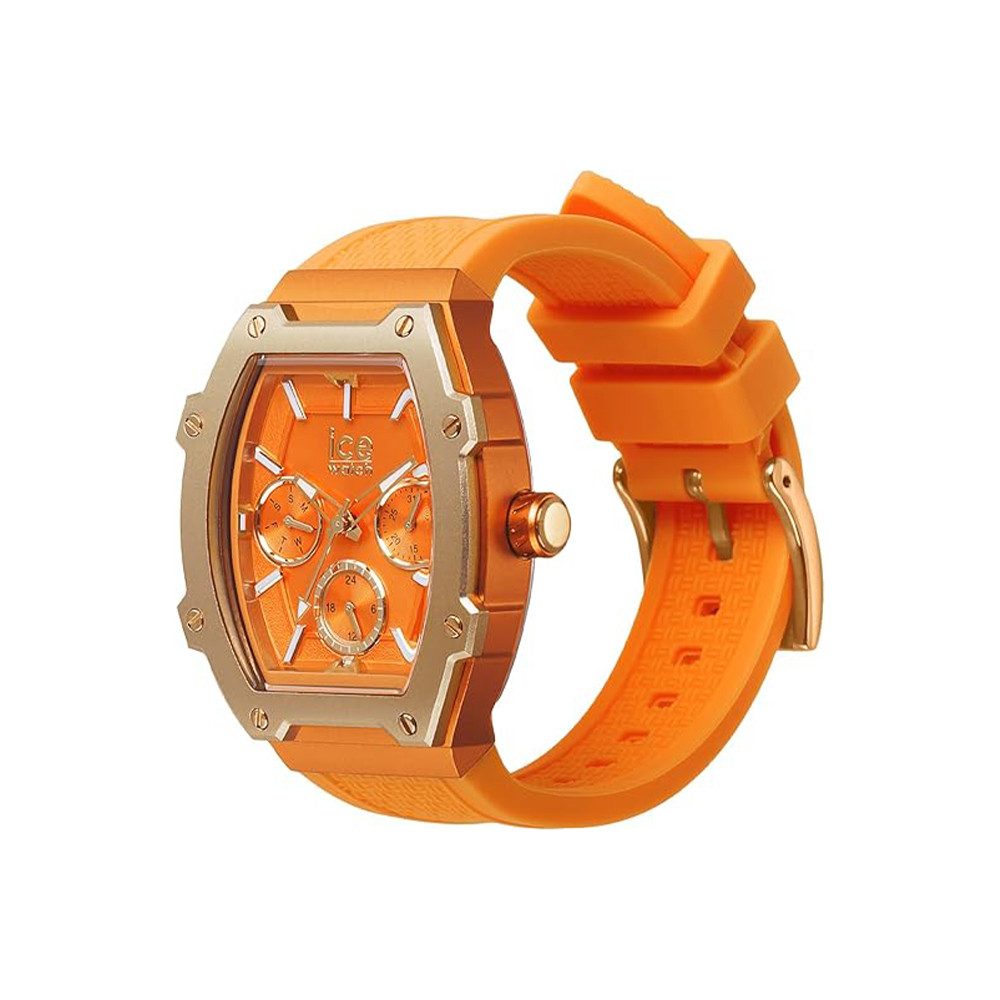 ice-watch Quarzuhr Ice-Watch Ice Boliday Bright Orange 023287, Hochwertiges Produkt mit zeitlosem Design, sorgfältiger Verarbeitung