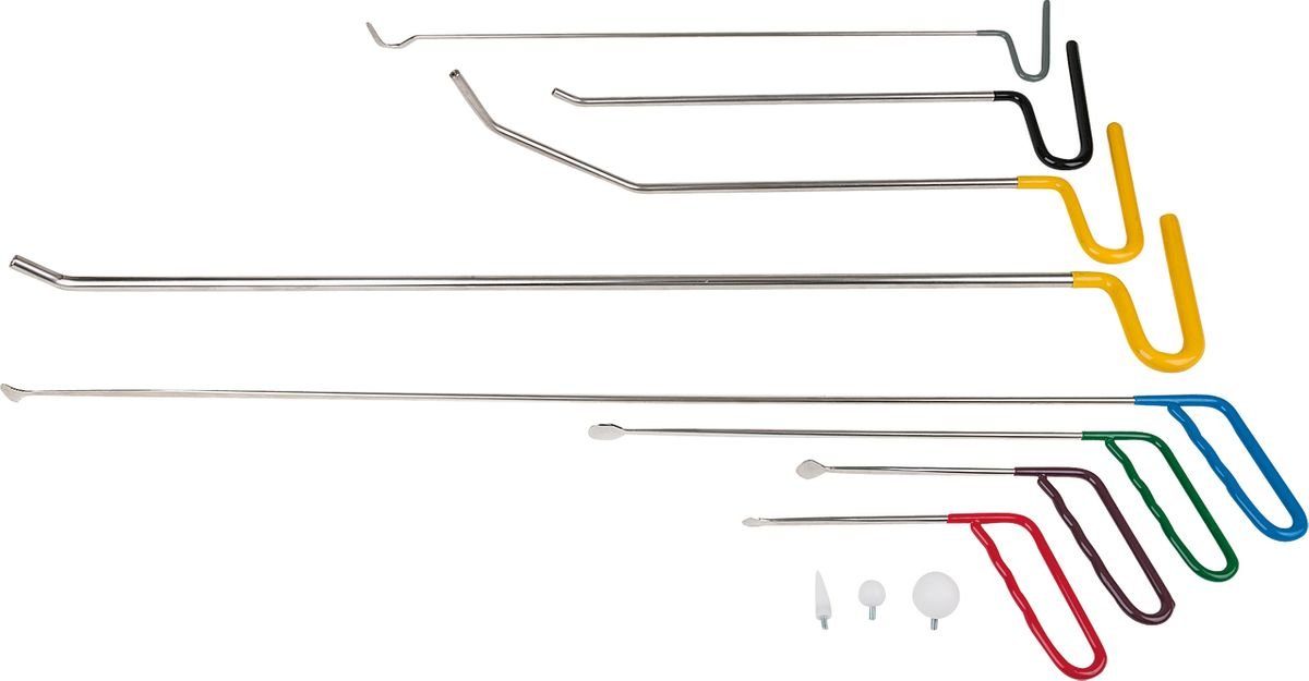 Gabel- und Ringschlüssel Ausbeuleisen-Satz, 11-tlg (140.2490)