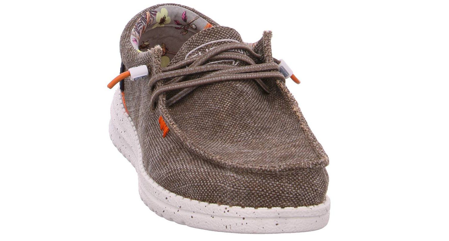 Fusion Jack Rought Linen Cedar Slipper