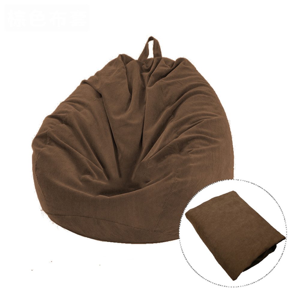 Diwzbyn Sitzsack Sitzsackstuhl für Kinder und Erwachsene, nur Bezug (Keine Füllung), für Sofa-Stofftiere von Diwzbyn