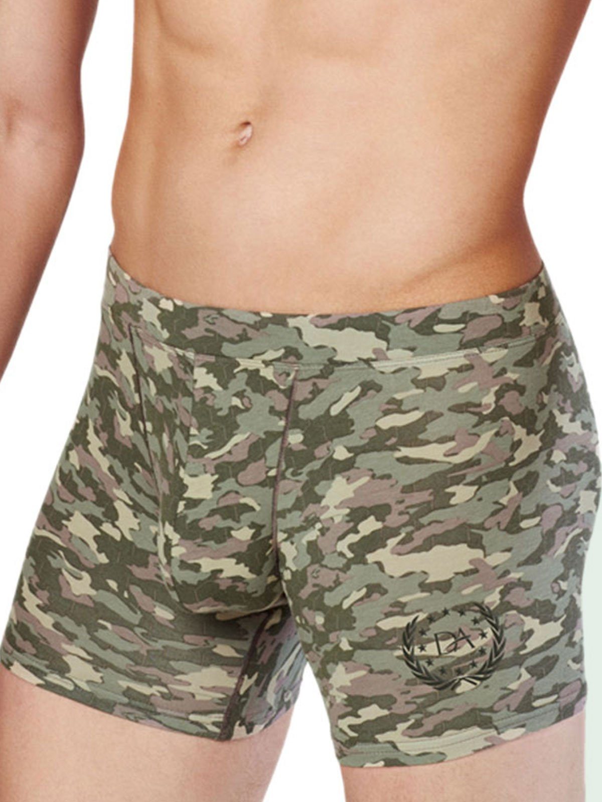 Doreanse Underwear Trunk Imprime Herren Boxershort Männer Pants Camouflage, L, DA1815