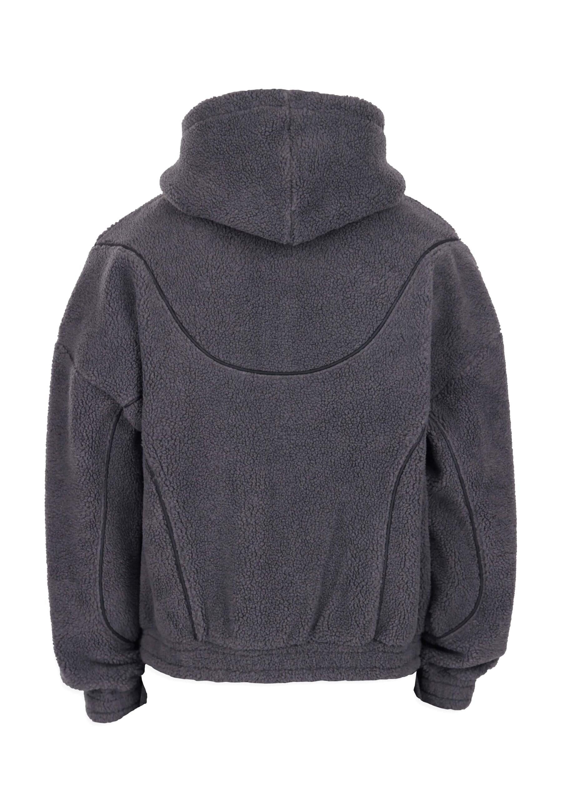 Dropsize Sweatjacke Dropsize WAVY TEDDY ZIP HOODIE günstig online kaufen