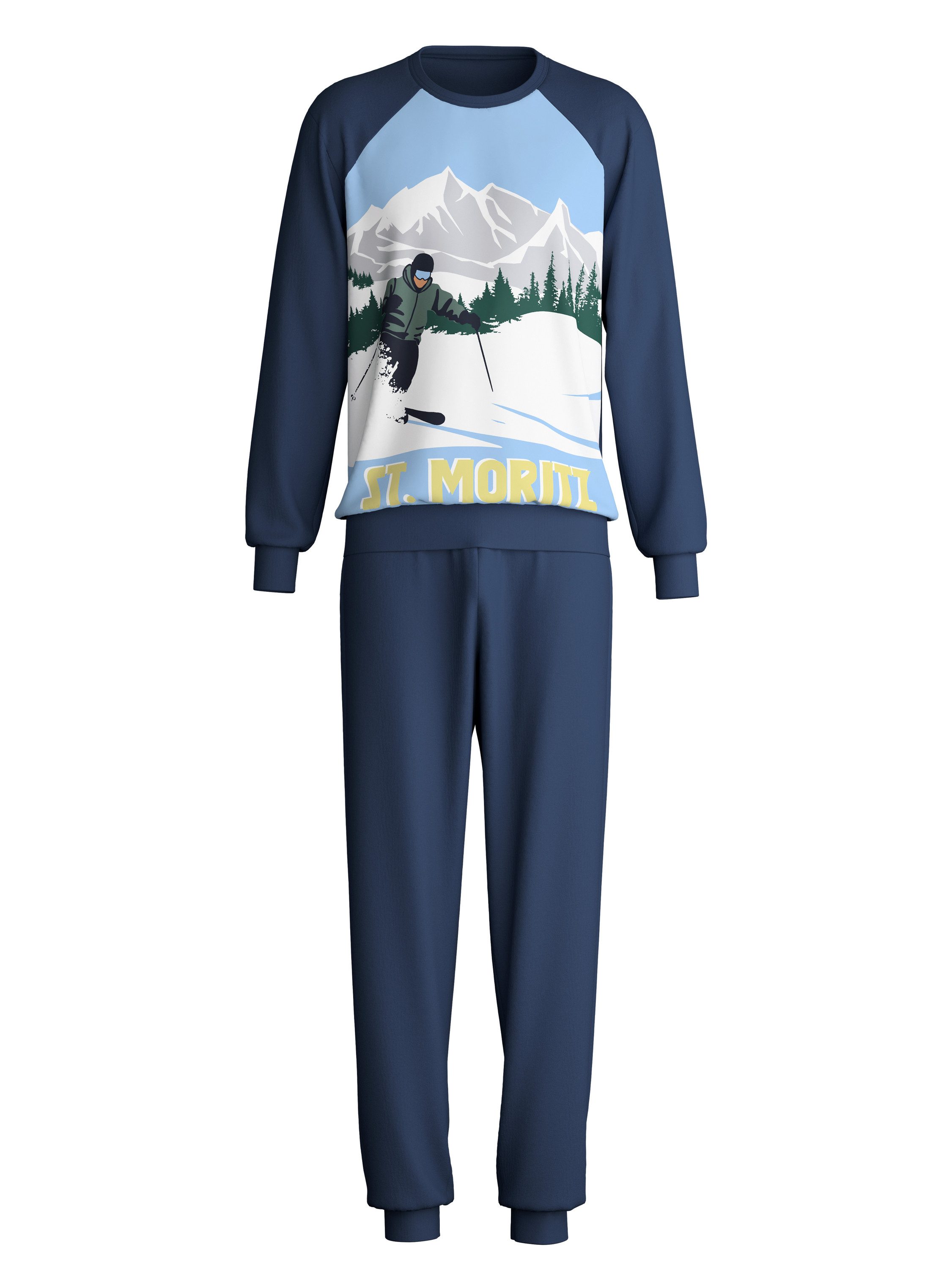 CALIDA Pyjama Relax Ski Resort Herren (2 tlg) günstig online kaufen