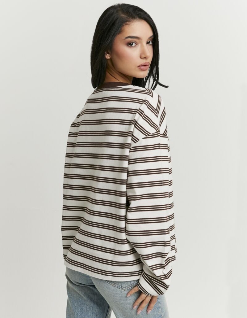 Tally Weijl Langarmshirt STSCOBERLA Baumwolle günstig online kaufen