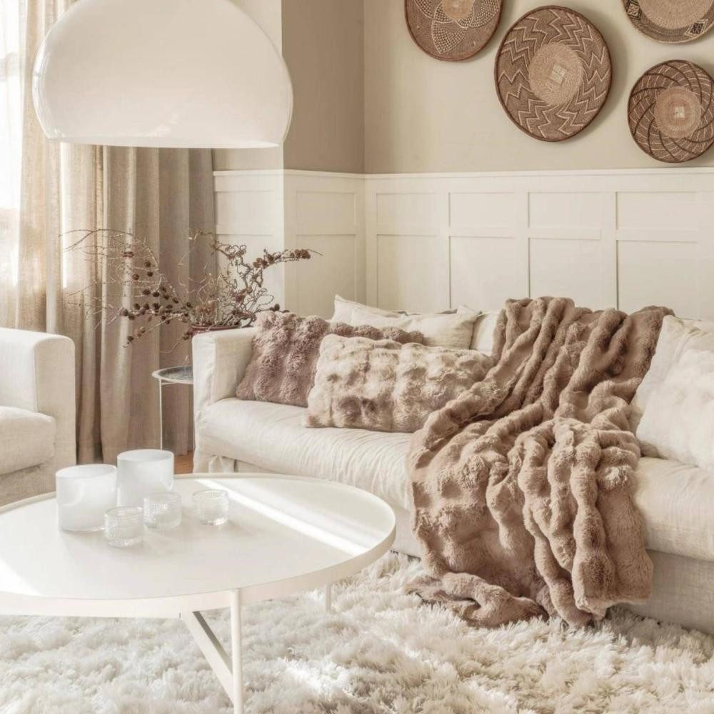 Plaid Misty Kuscheldecke von Skinnwille, Skinnwille Home