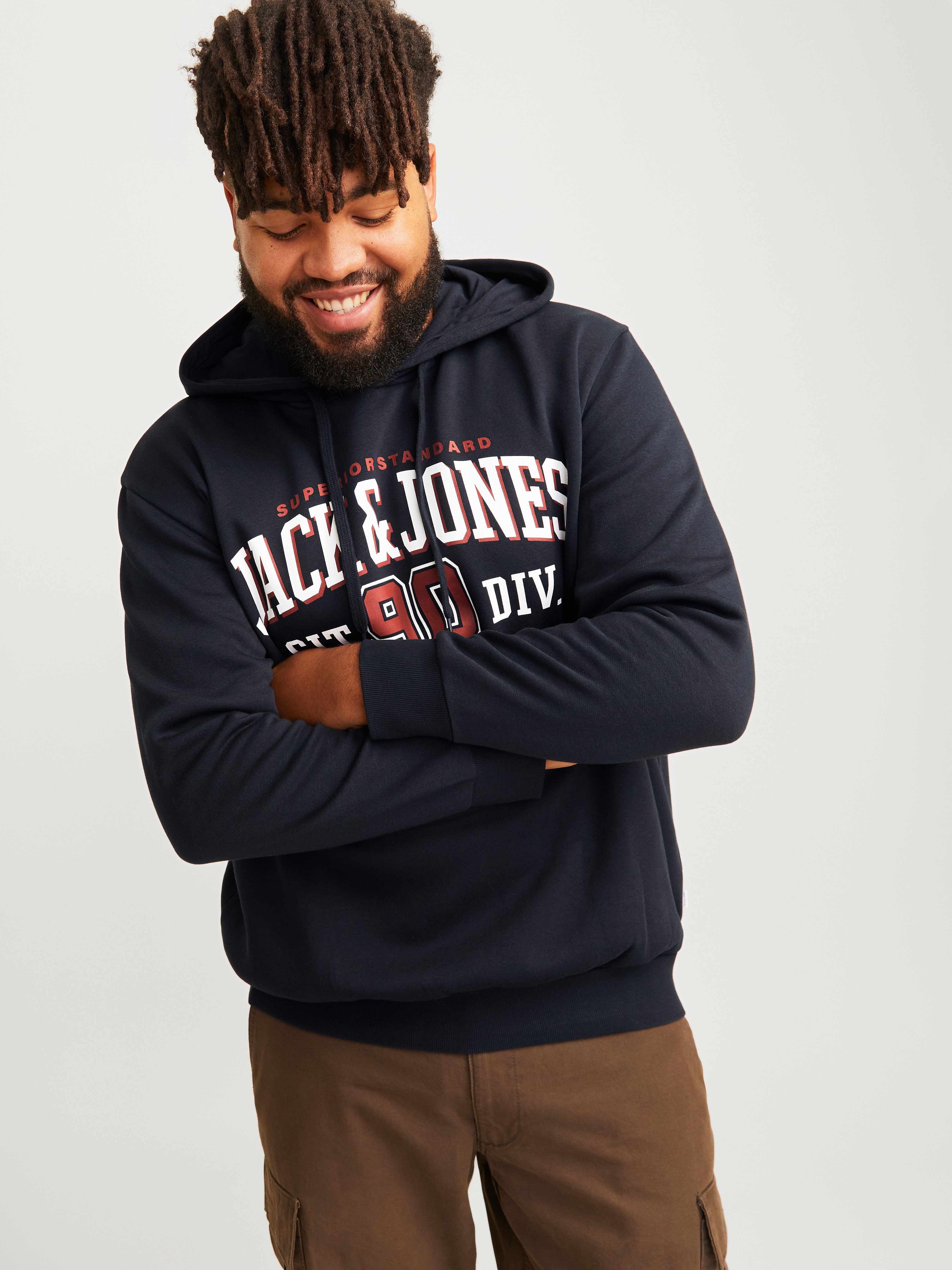 Jack & Jones PlusSize Hoodie JJELOGO günstig online kaufen