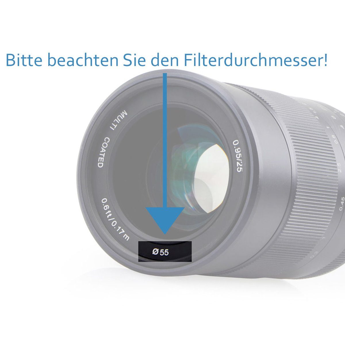 ayex Sternfilter Gitter-Filter Star 6 x Filter 72 mm Sternfilter
