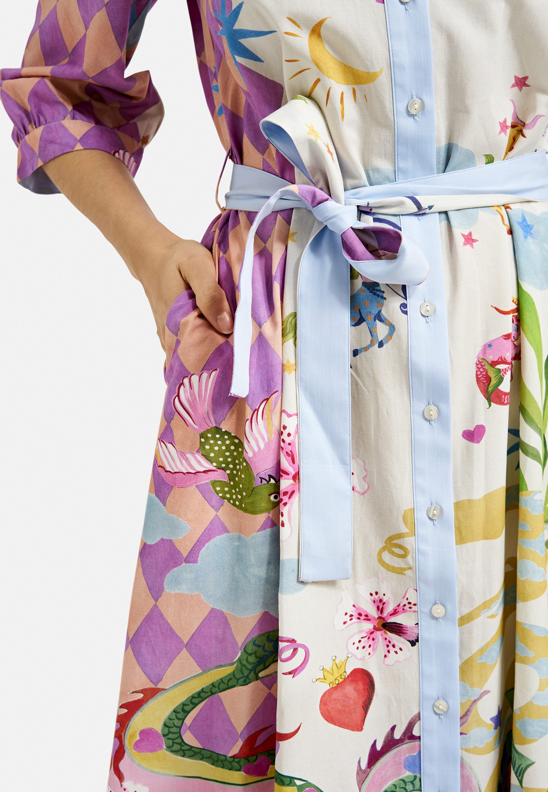 Smith & Soul Sommerkleid mit Taschen