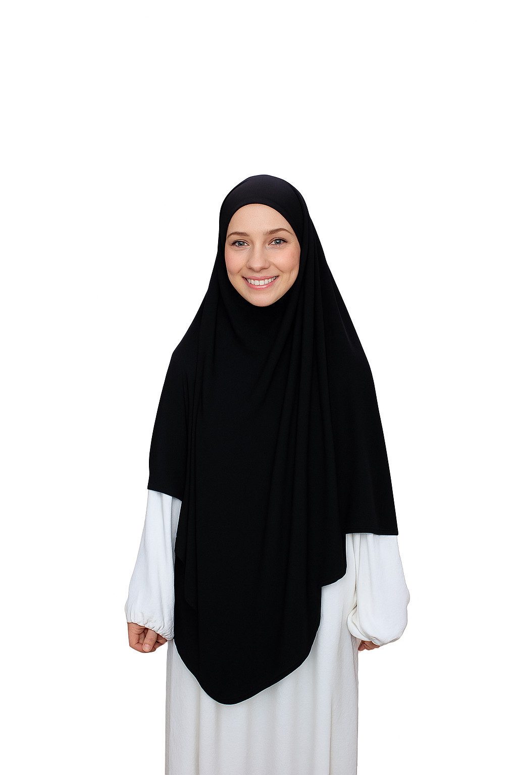Aymasal Kopftuch Jersey premium Khimar BAYLA Einlagiger Jersey Khimar Hijab günstig online kaufen