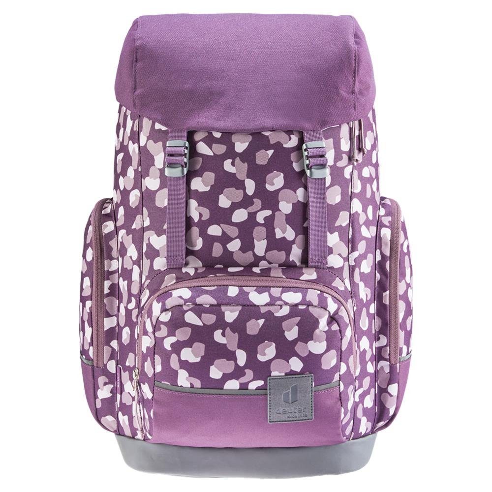 deuter Schulrucksack Scula, 30 Liter, ergonomisch, Reflektoren, aus recyceltem PET