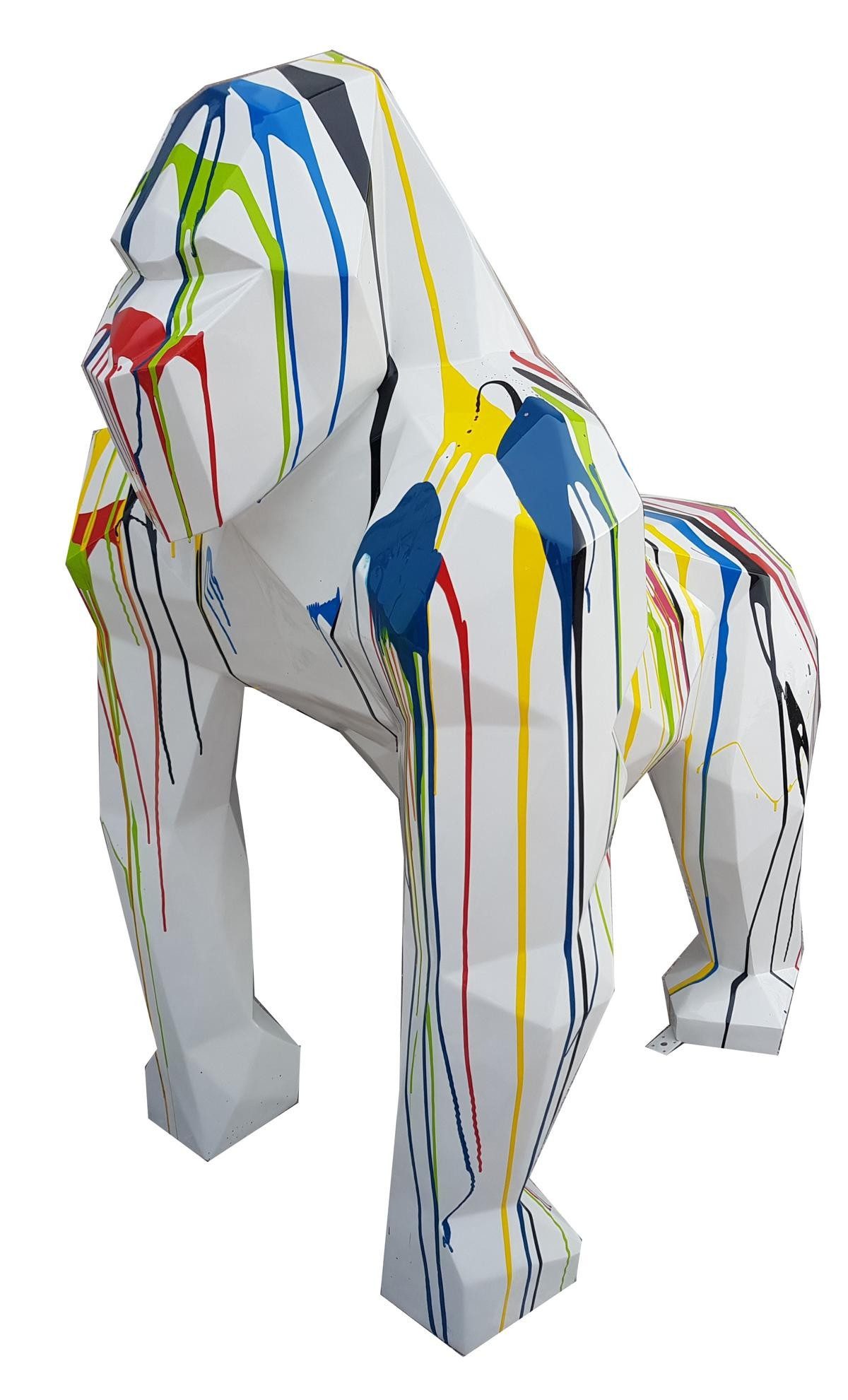 Xlmoebel Dekofigur Abstrakte Deko Figur Skulptur 128cm Gorilla Statue, Made in Europa