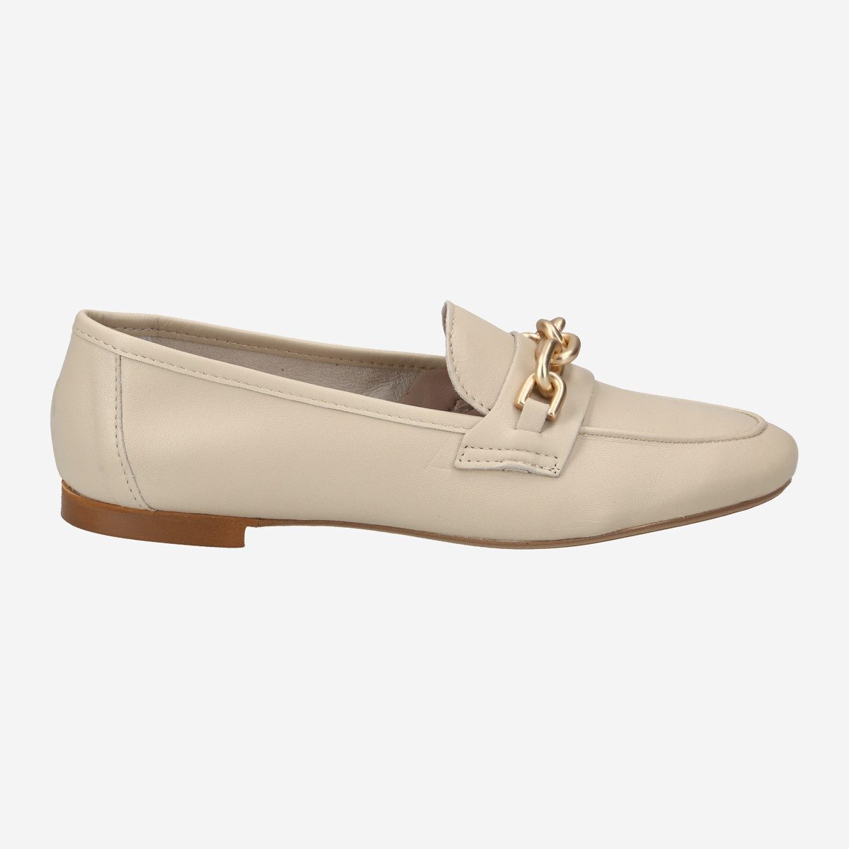 Lüke Schuhe NAUSICA CREMA, Slipper & Mokassin in Beige für Damen Slipper