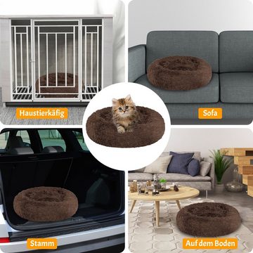 Bettizia Tierbett Hundebett Flauschige 60-100cm Schlafplatz Hundekissen Katzenbett