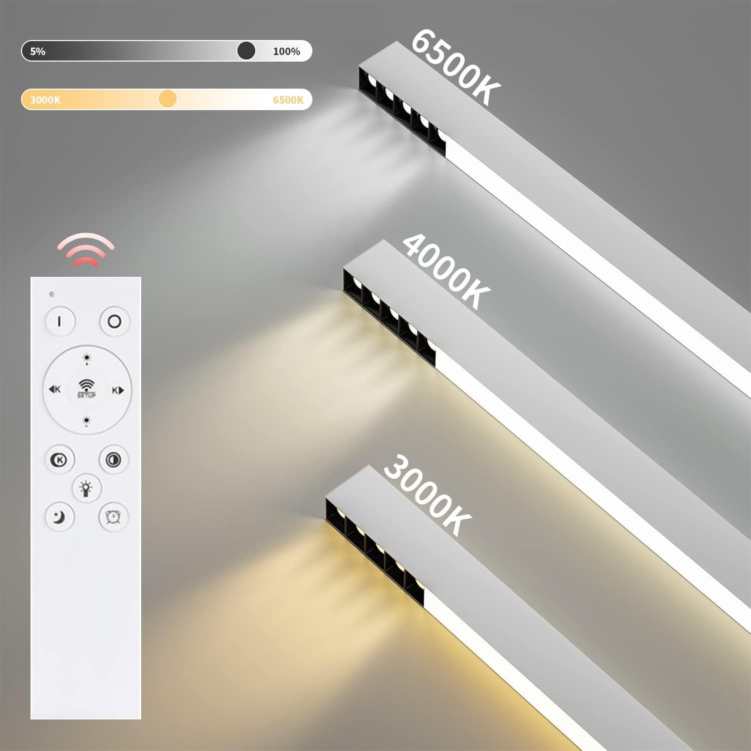 Nettlife Deckenleuchte Schwarz Modern LED Deckenlampe günstig online kaufen