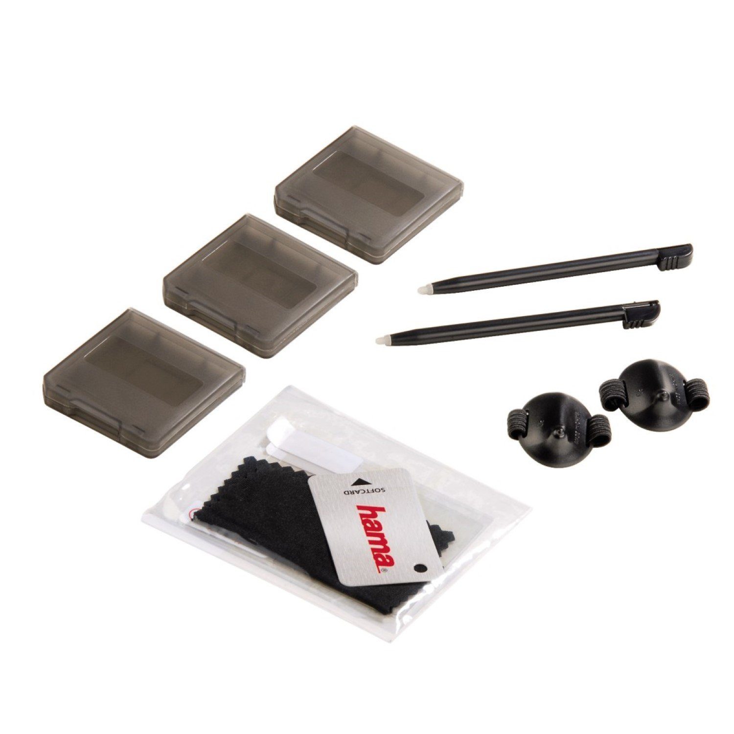 Hama Konsolen-Tasche 11in1 Game-Cases Folie Stifte Spiele-Hüllen, Zubehör Spiele-Hüllen Schutzfolie Stifte für Nintendo DSi NDSi Konsole