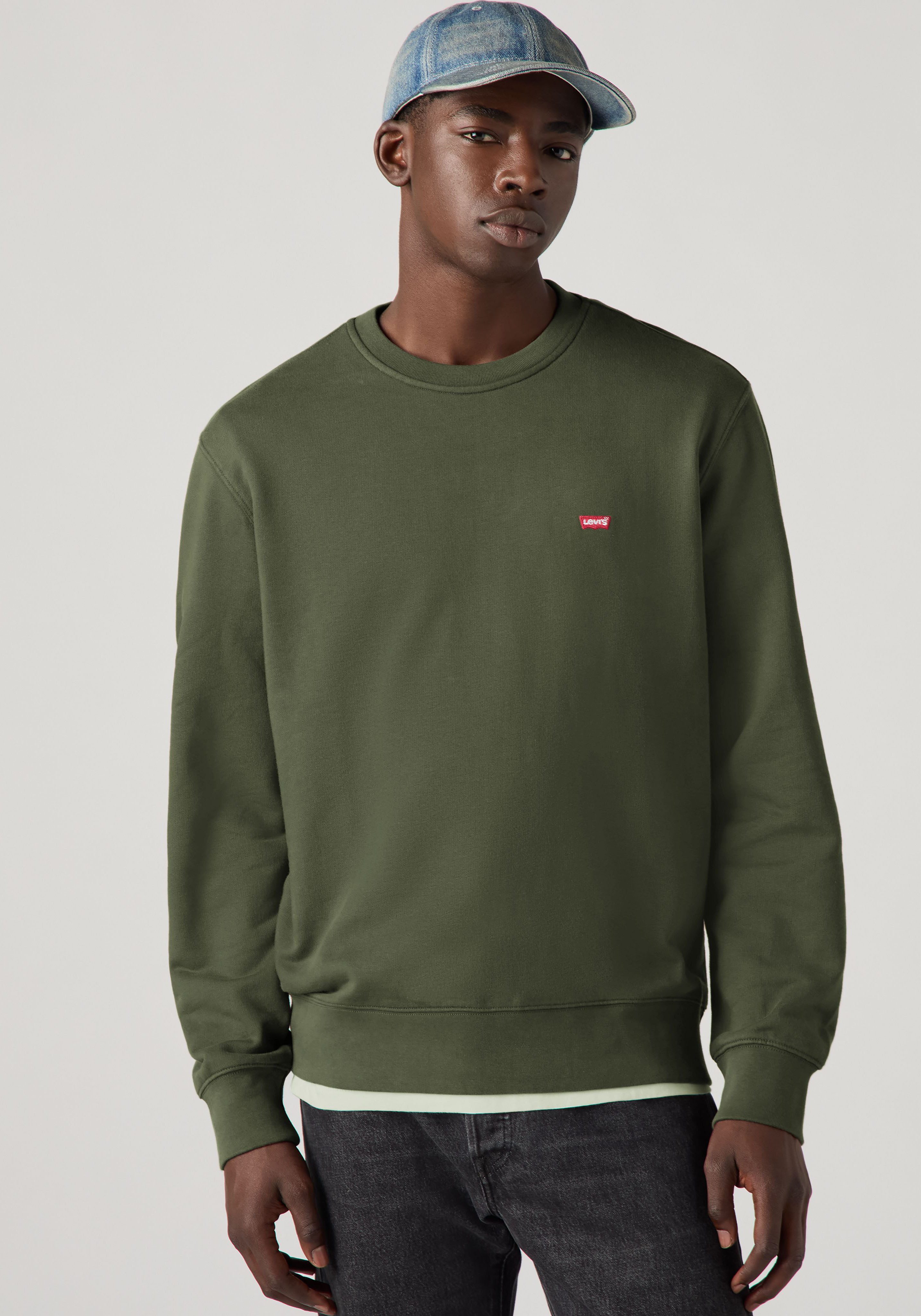 Levi's® Sweatshirt SWEATSHIRT NEW ORIGINAL CREW Innen weich angeraut