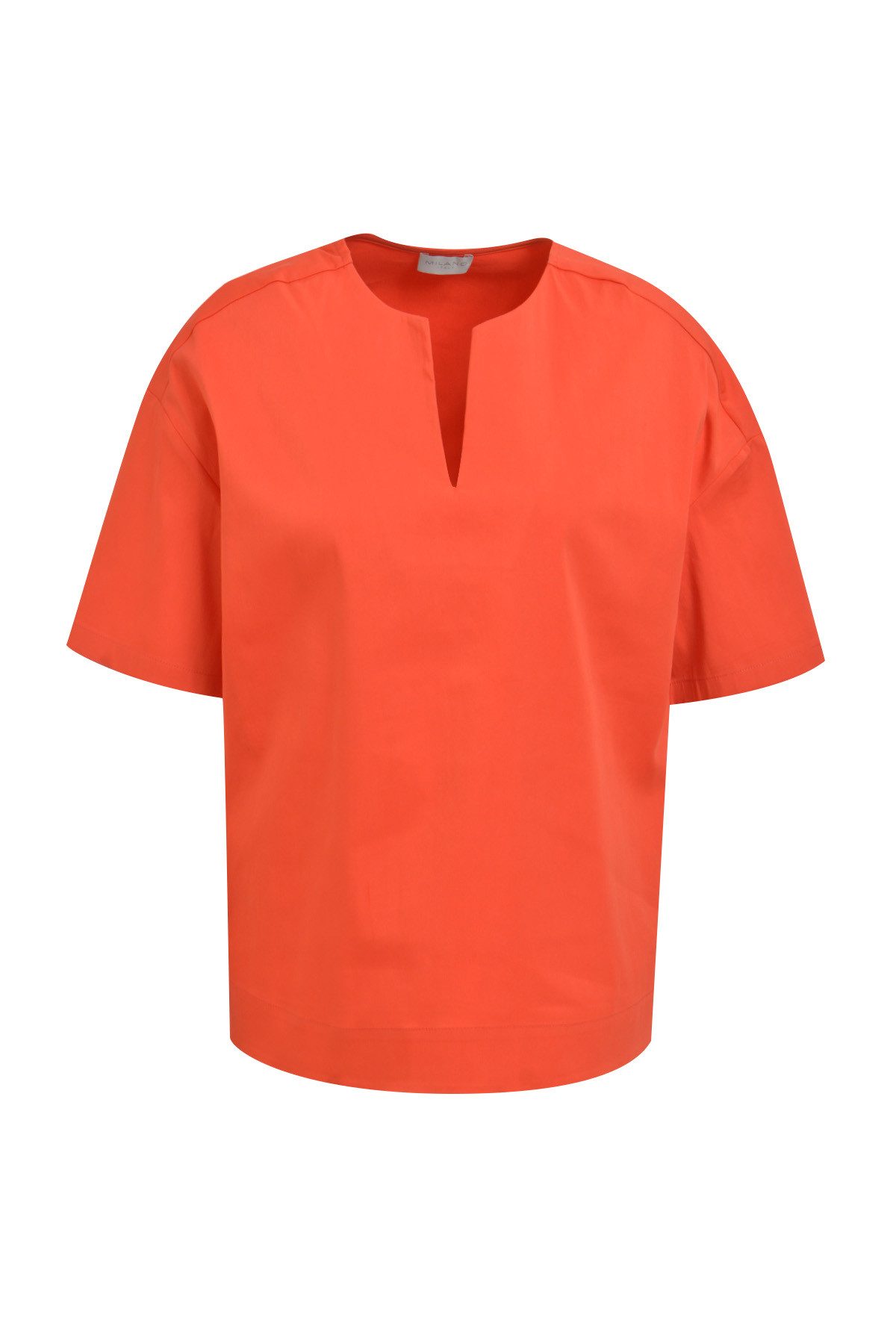 Milano Italy T-Shirt Milano Italy Blusenshirt 1/2 Arm - rot (1-tlg)