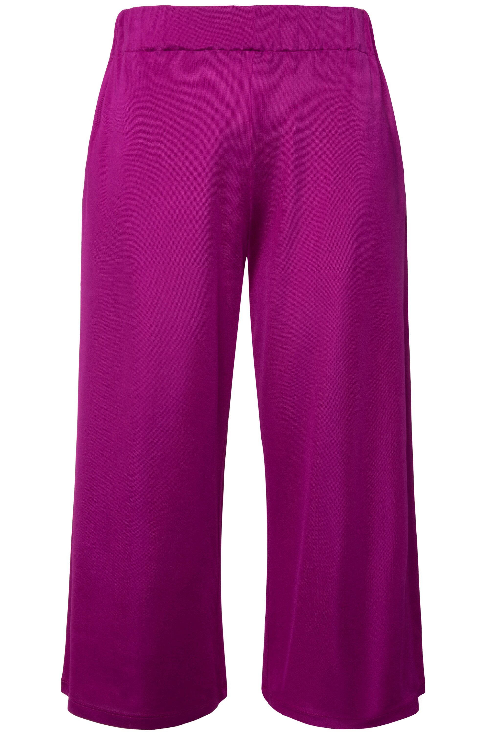 Ulla Popken Culotte Slinky-Culotte wadenlang weites günstig online kaufen
