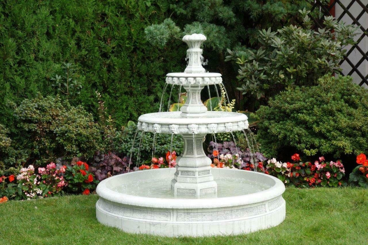 Antikes Wohndesign Gartenbrunnen ANTIKES WOHNDESIGN Spring- & Zierbrunnen AWD-SS-129 B:113cm H:107cm