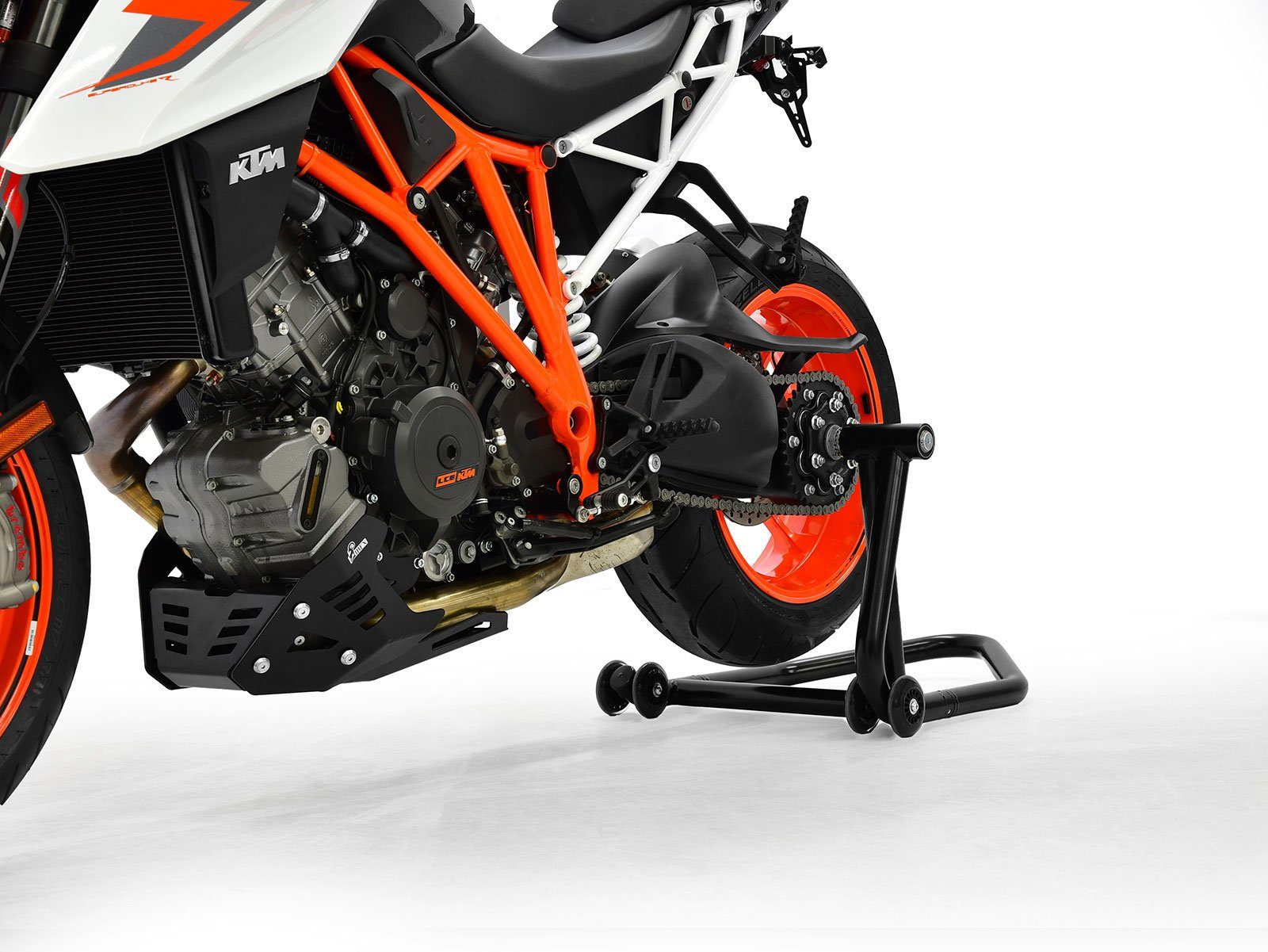 ZIEGER Multitool Einarm Montageständer Hinterrad schwarz inkl. Adapter für für Honda 28