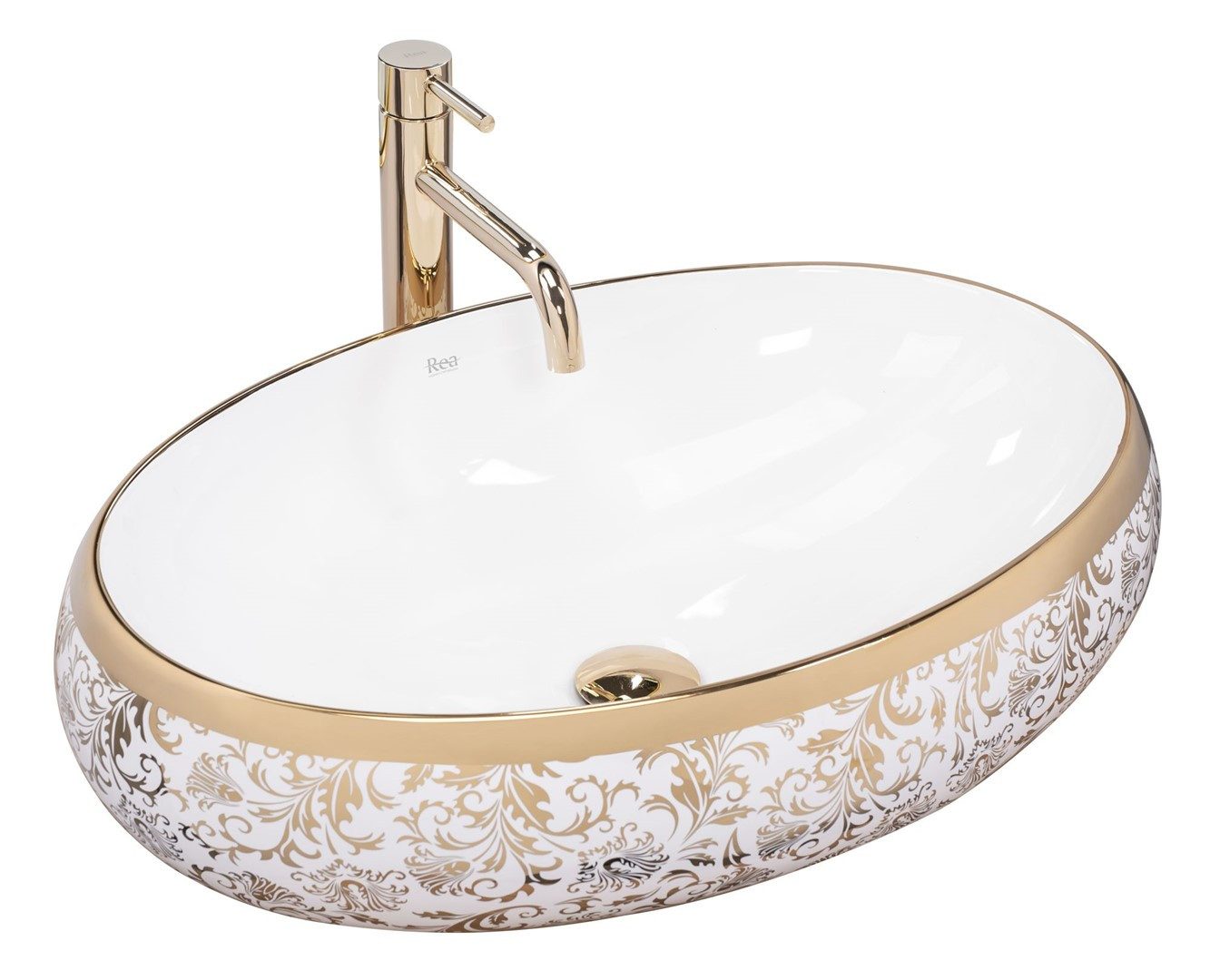 GTM Design Aufsatzwaschbecken MARGOT Glanz Modern Waschbeckenm günstig online kaufen