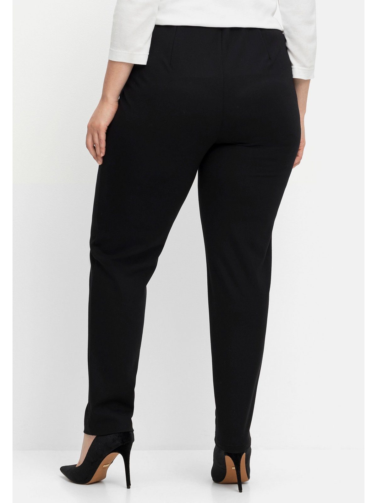 Sheego Schlupfhose Große Größen aus hochwertiger Interlock-Qualität