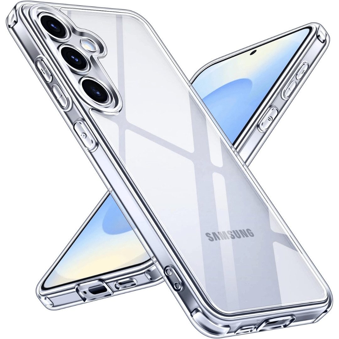 SmartUP Smartphone-Hülle für Samsung Galaxy S25 5G Schutz Handy Tasche Silikon Cover Slim Case 6,2 Zoll