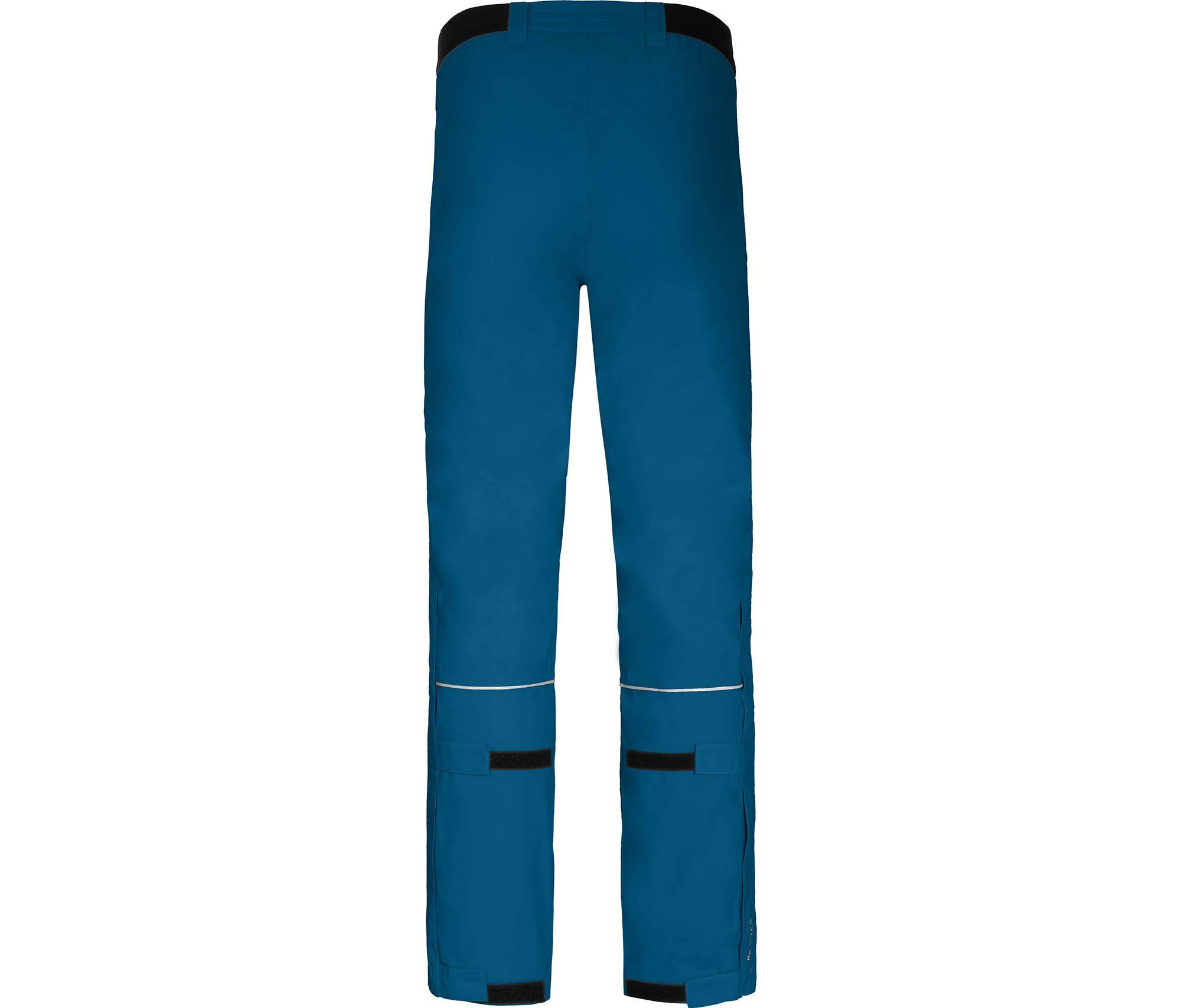 Bergson Regenhose VARKAUS blau (Über) wattiert, Thermo 12000 Saphir mm Regenhose, Langgrößen, Wassersäule, leicht Herren
