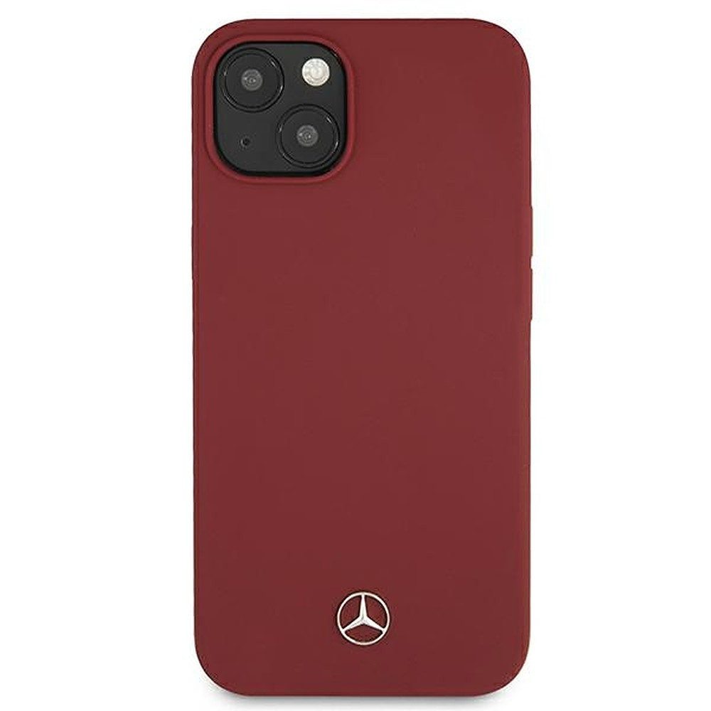 Mercedes Handyhülle Schutzhülle Rückschale Smartphonehülle 6,1", Silikon, Mikrofaserfutter, Mercedes-Benz Lizenz