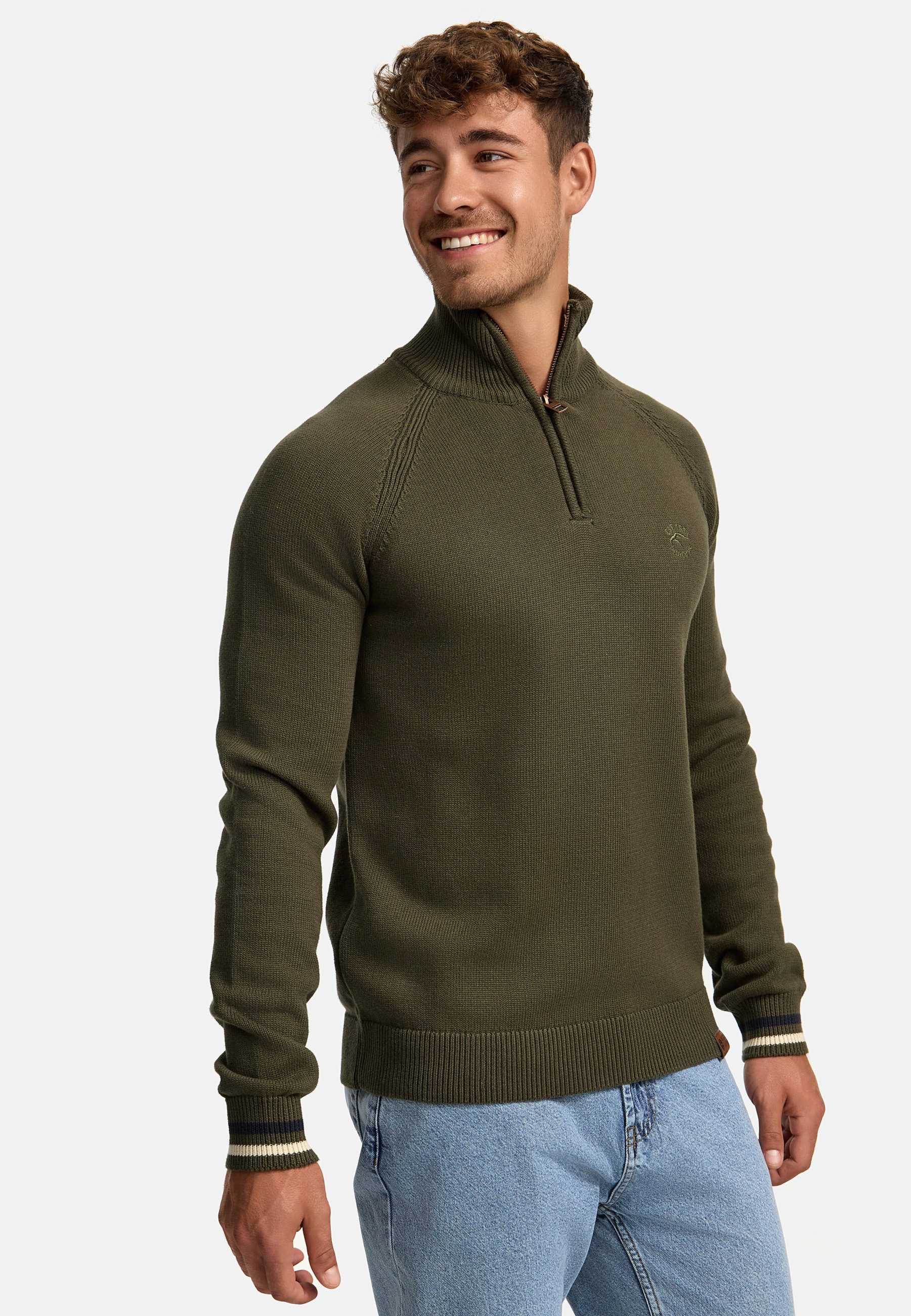 Indicode Strickpullover Herren INSwift Pullover Herrenpullover günstig online kaufen