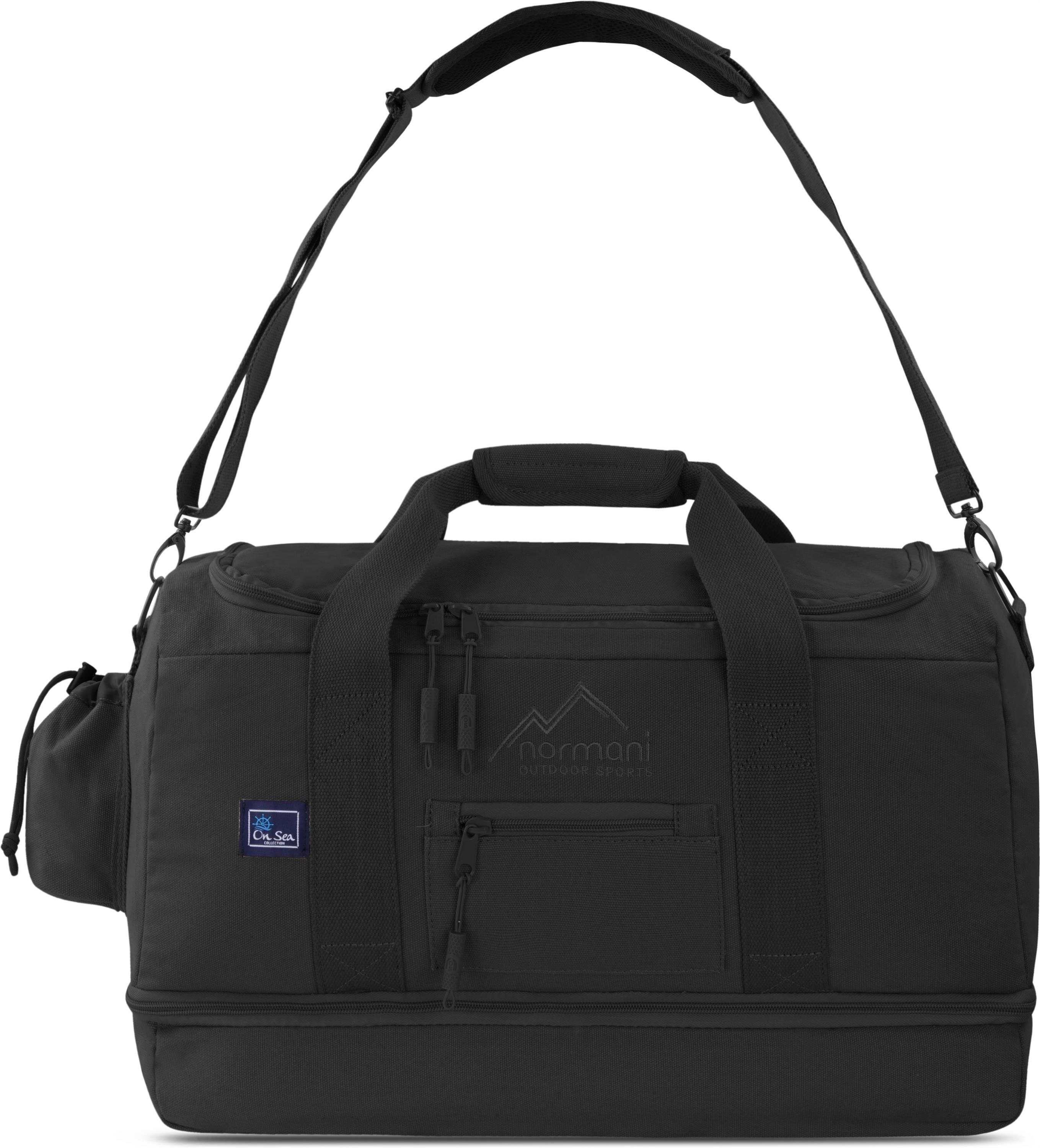 normani Umhängetasche Sport- und Reisetasche Alert, Sporttasche Canvas-Tasche Trainingstasche Duffelbag Handgepäcktasche